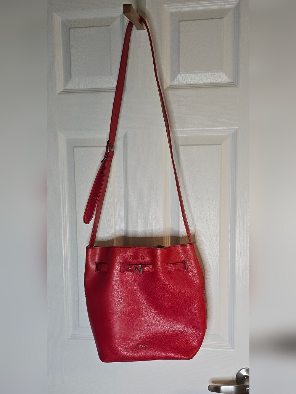 Matt & Nat Lexi Crossbody Bag RED